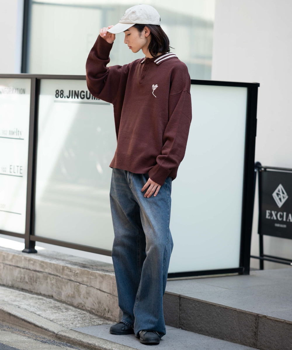 ブラウン モデル：175cm L着用