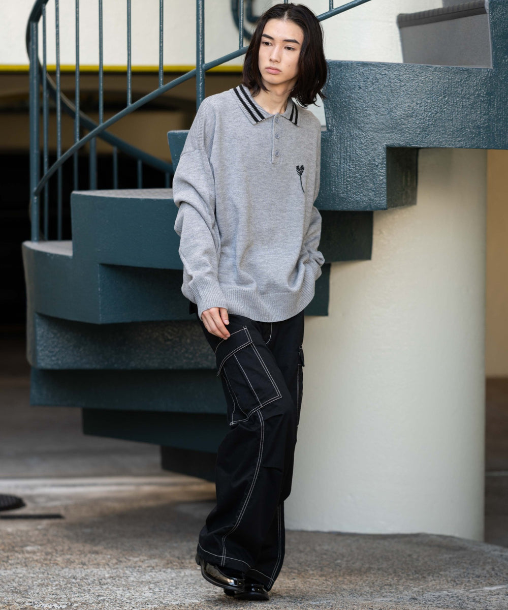 グレー モデル：175cm L着用