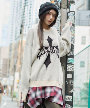 オフホワイト　モデル：159cm L着用