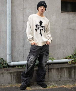 オフホワイト モデル：175cm L着用