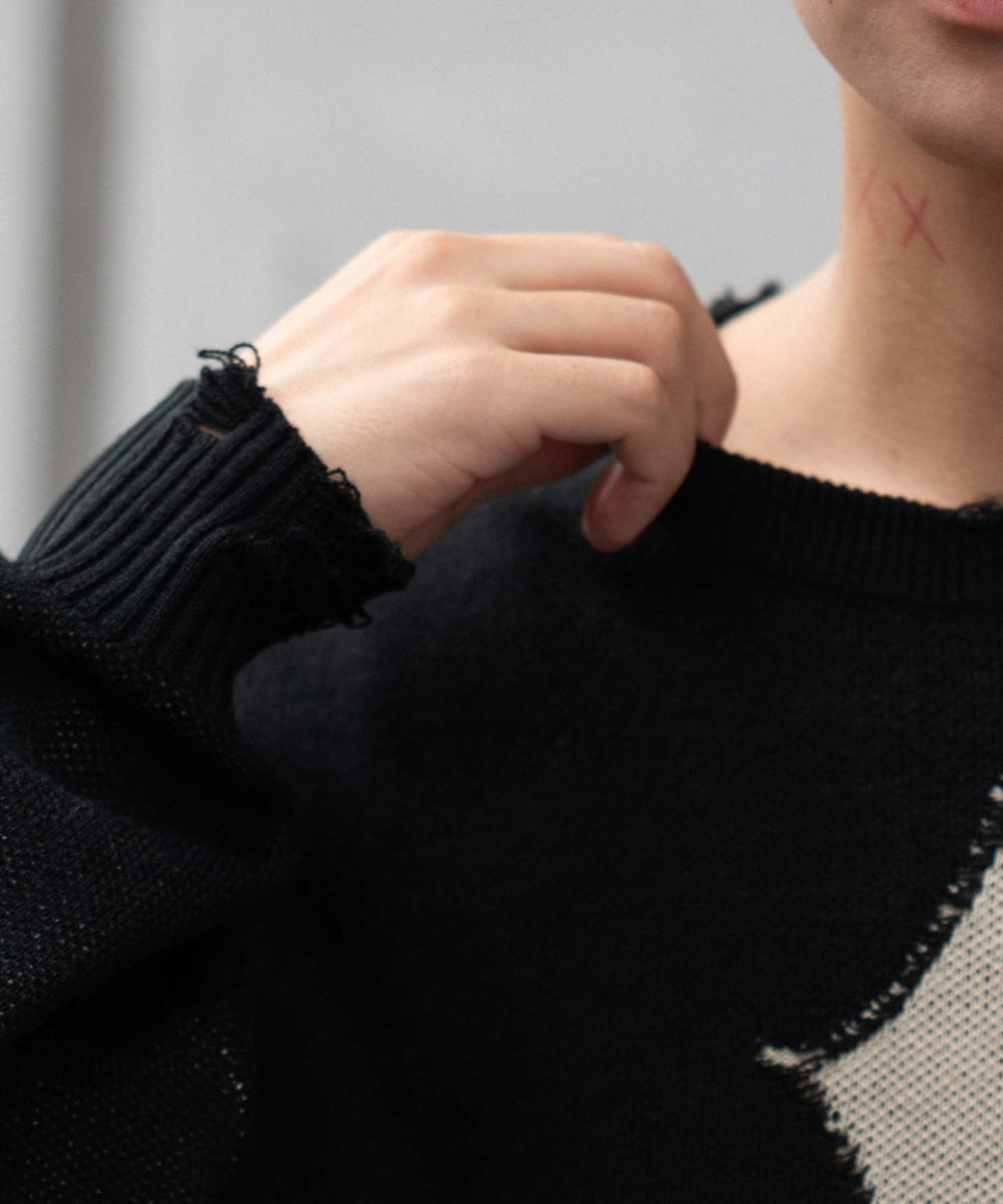 ダメージジャガードプルオーバー