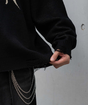 ダメージジャガードプルオーバー