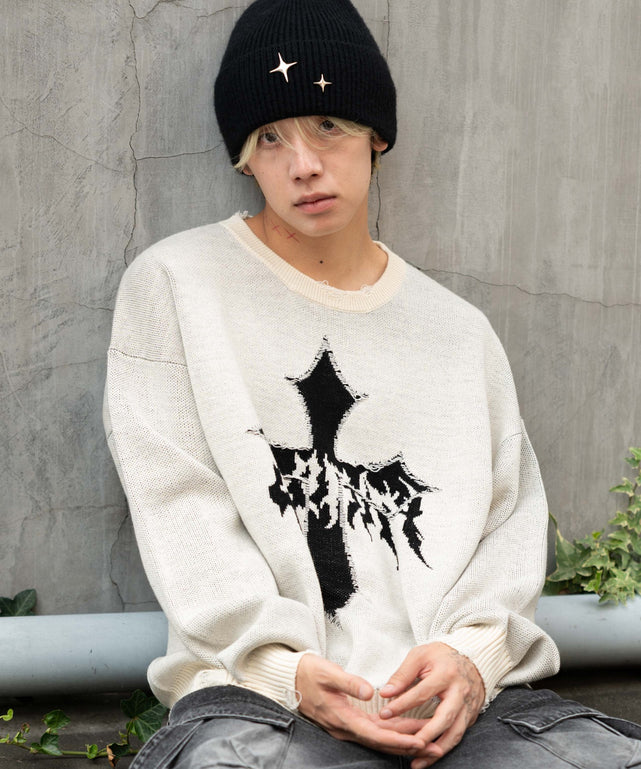 オフホワイト モデル：175cm L着用