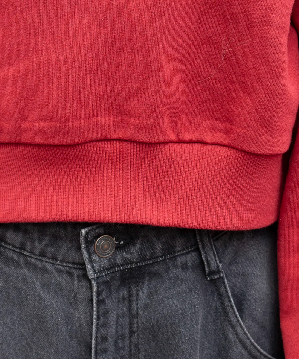 ロゴショートプルパーカー