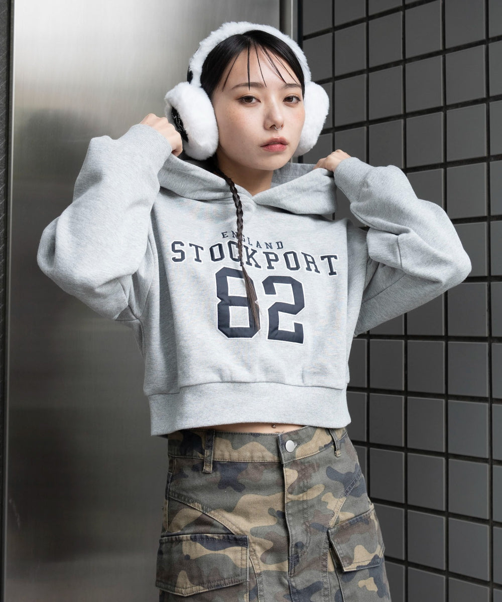 杢グレー　モデル：159cm F着用