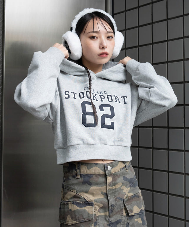 杢グレー　モデル：159cm F着用