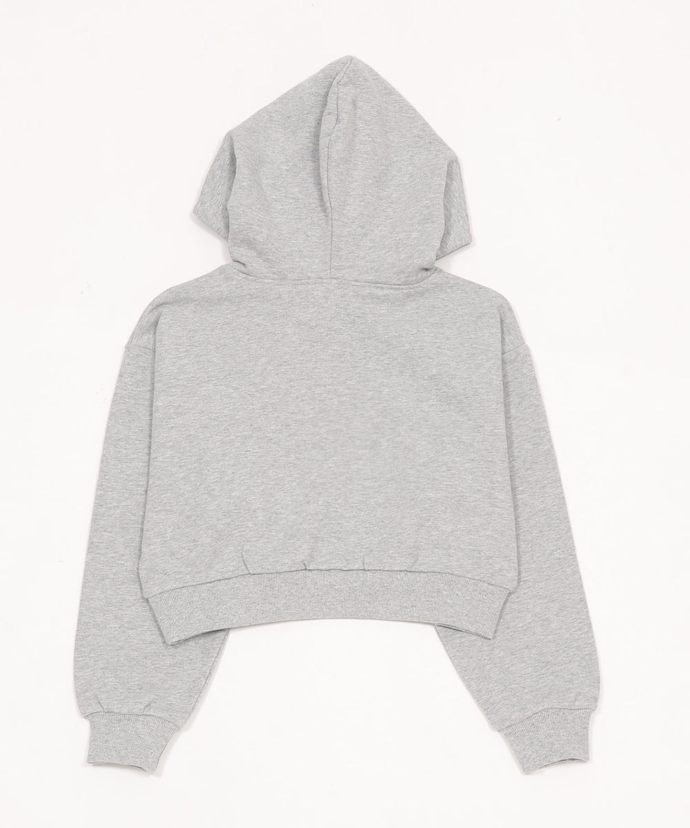 ロゴショートプルパーカー