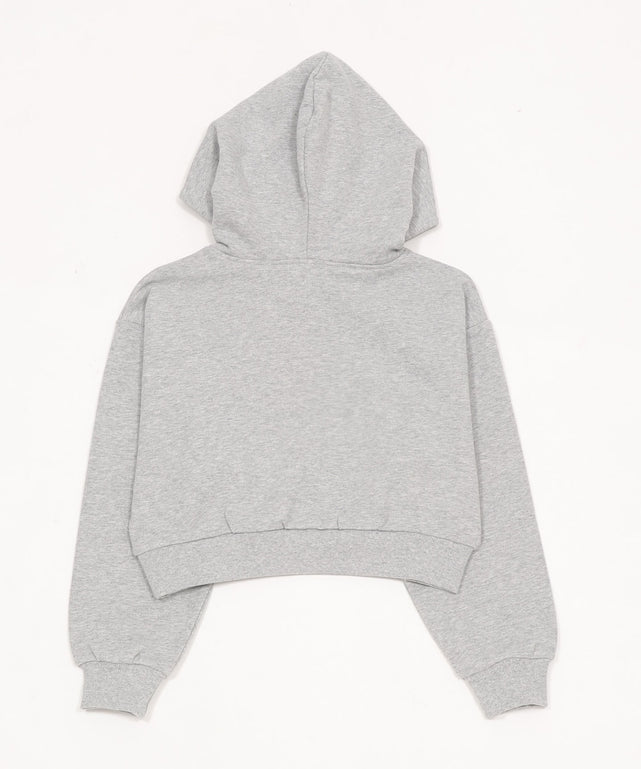 ロゴショートプルパーカー