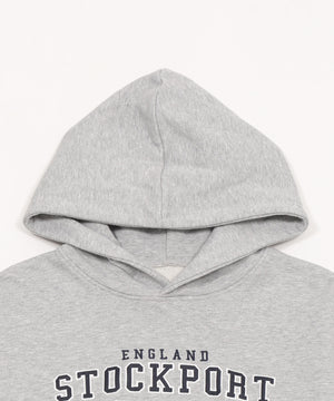 ロゴショートプルパーカー