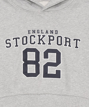 ロゴショートプルパーカー