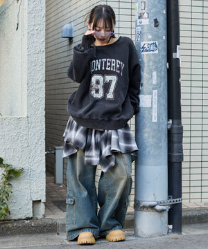 柄２　モデル：159cm F着用