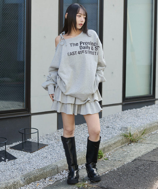 柄３　モデル：159cm F着用