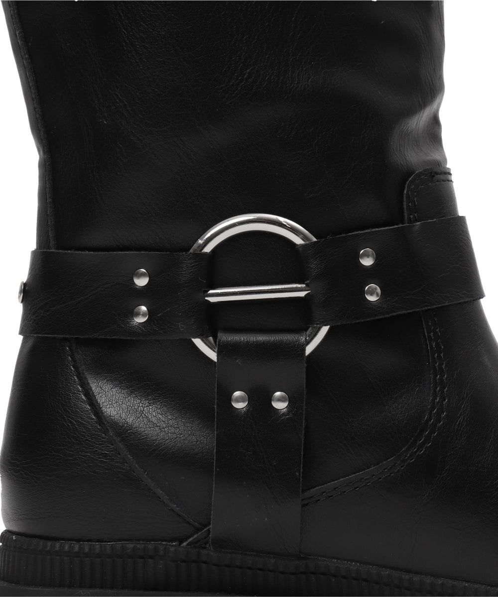 ハトメベルトロングブーツ