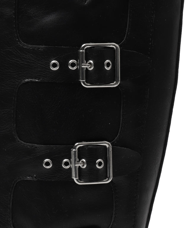 ハトメベルトロングブーツ