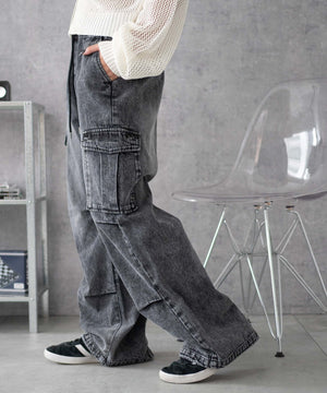 デニムブラックソノタ モデル：160cm M着用