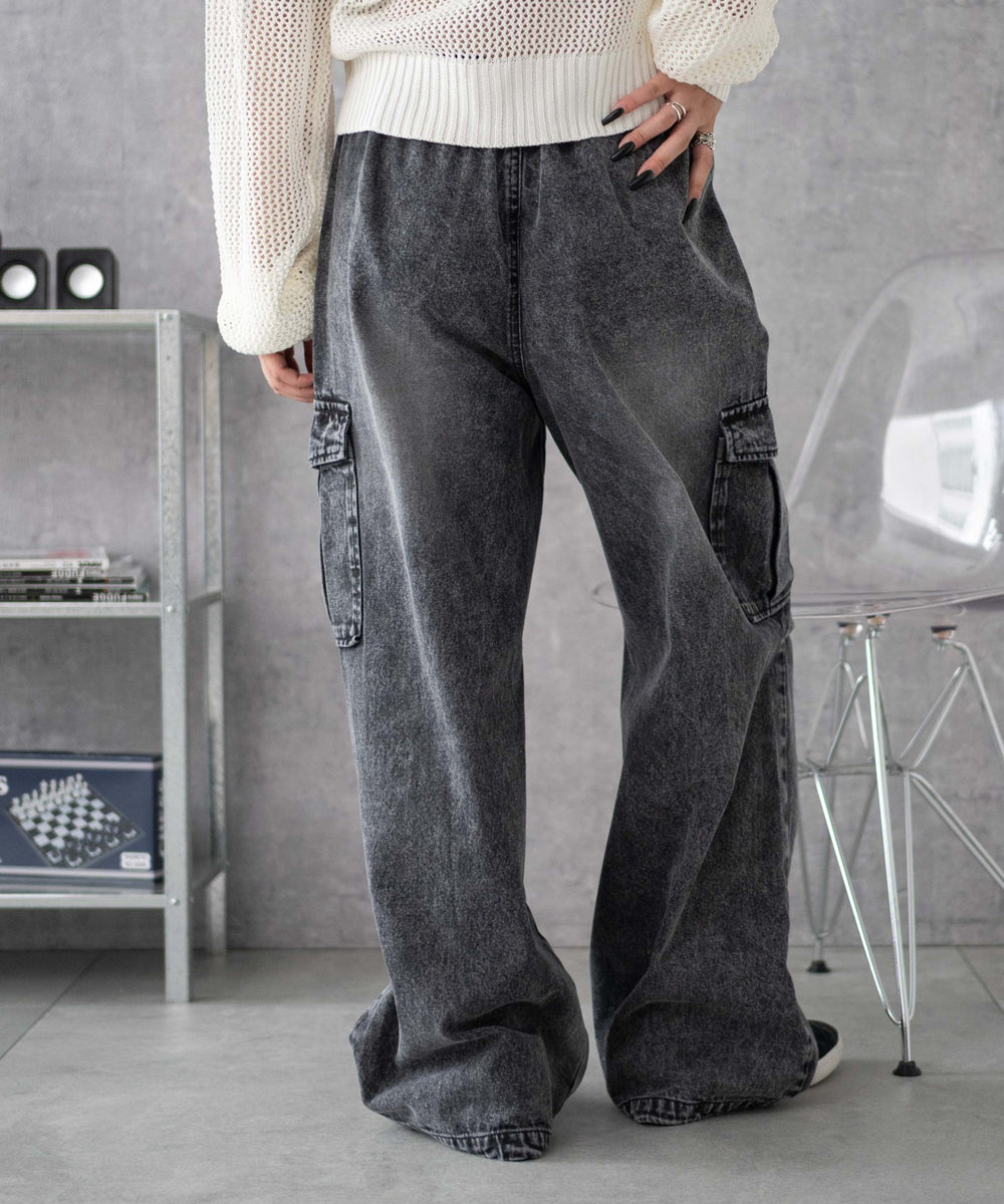 デニムブラックソノタ モデル：160cm M着用