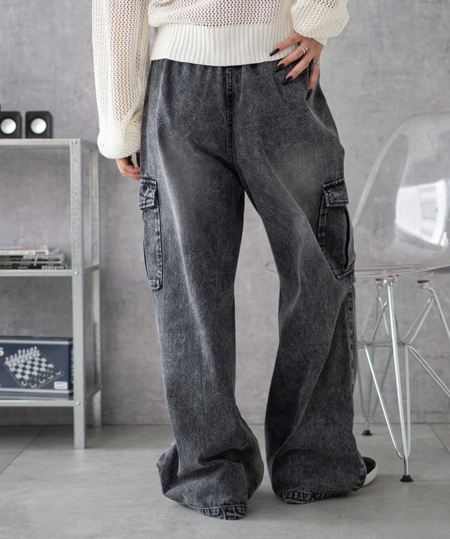 デニムブラックソノタ モデル：160cm M着用