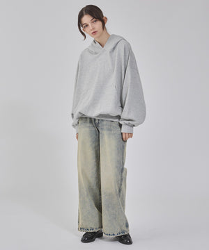 デニム淡加工 モデル：162cm S着用