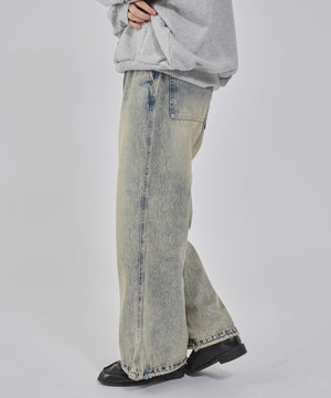 デニム淡加工 モデル：162cm S着用