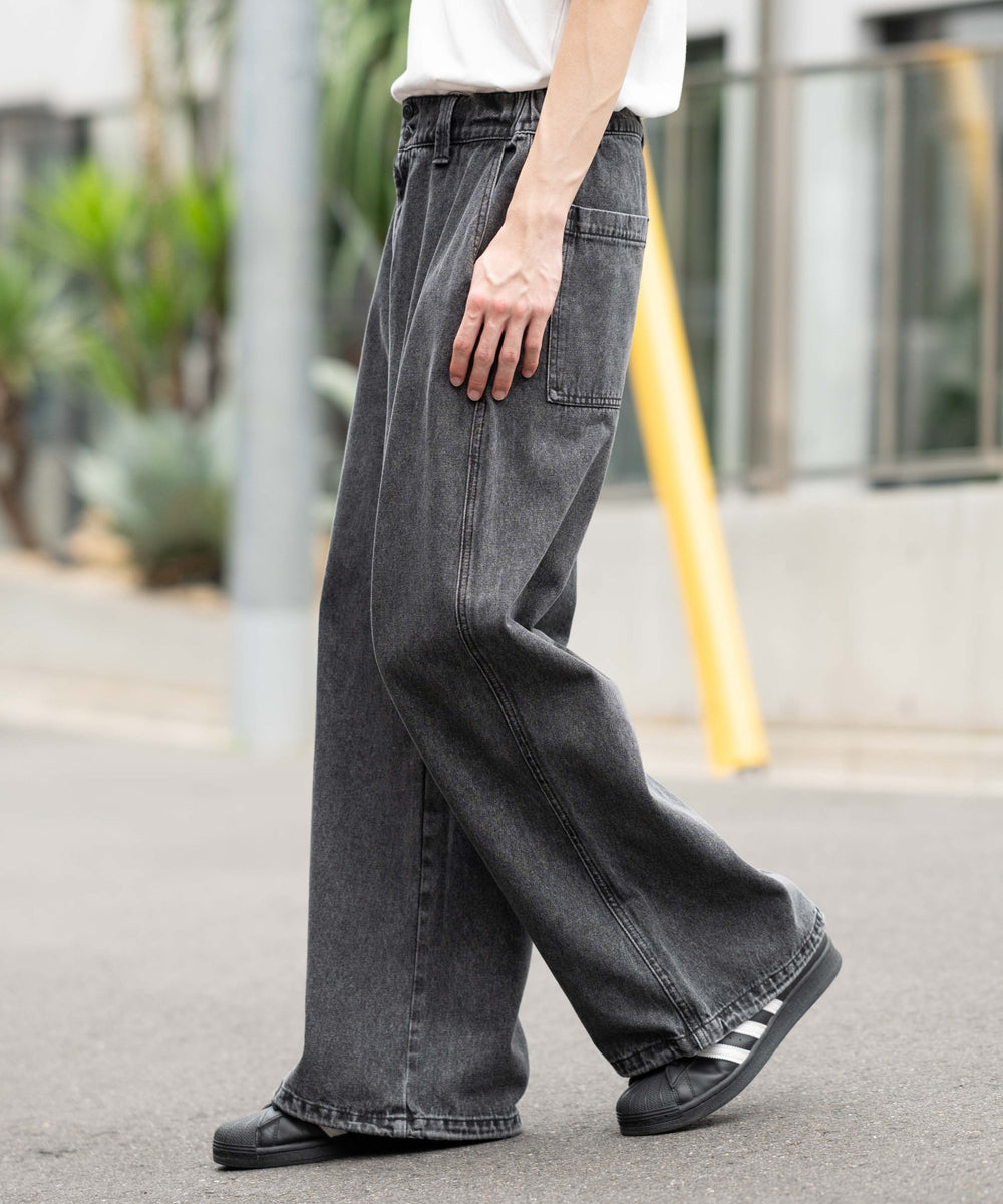 デニムブラックソノタ モデル：175cm L着用