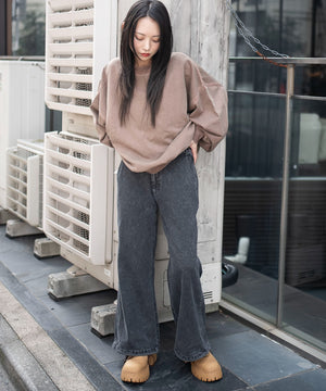 デニムブラックソノタ　モデル：159cm S着用