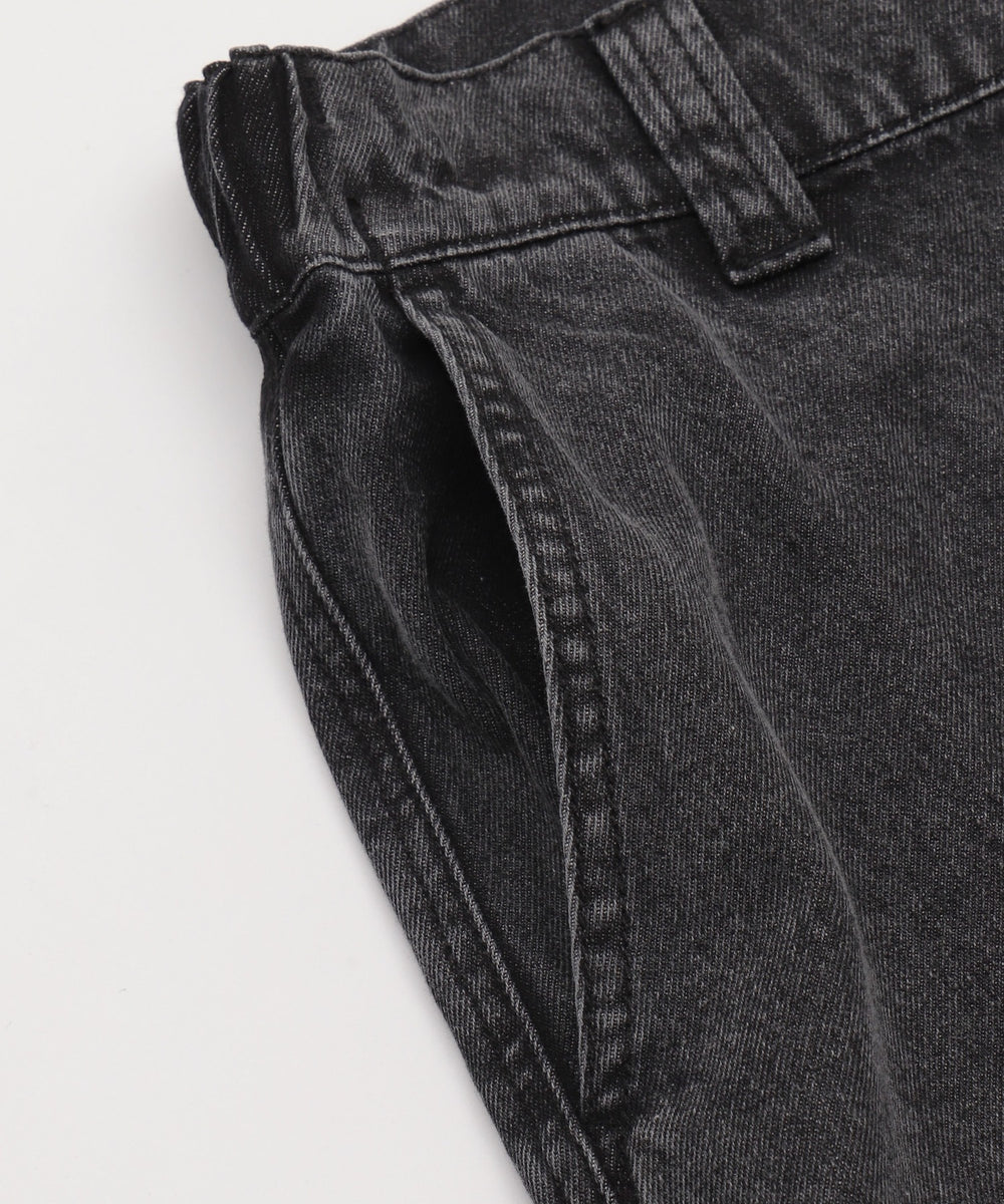 ローライズバギーフレアデニムパンツ