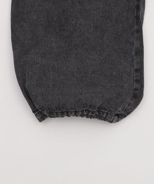 ローライズバギーフレアデニムパンツ