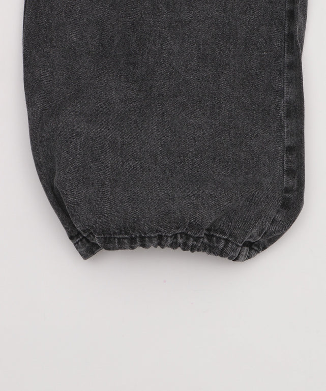 ローライズバギーフレアデニムパンツ