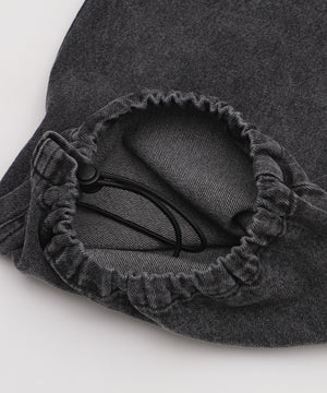 ローライズバギーフレアデニムパンツ