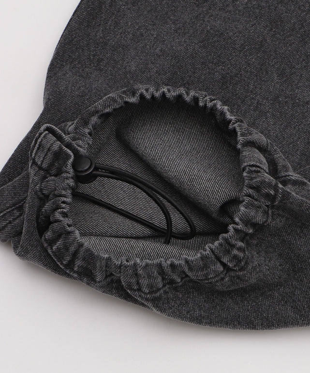 ローライズバギーフレアデニムパンツ