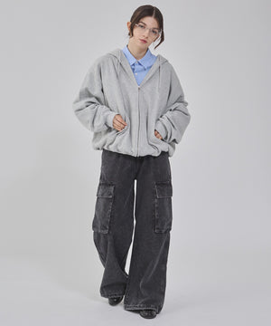 デニムブラックソノタ モデル：162cm M着用