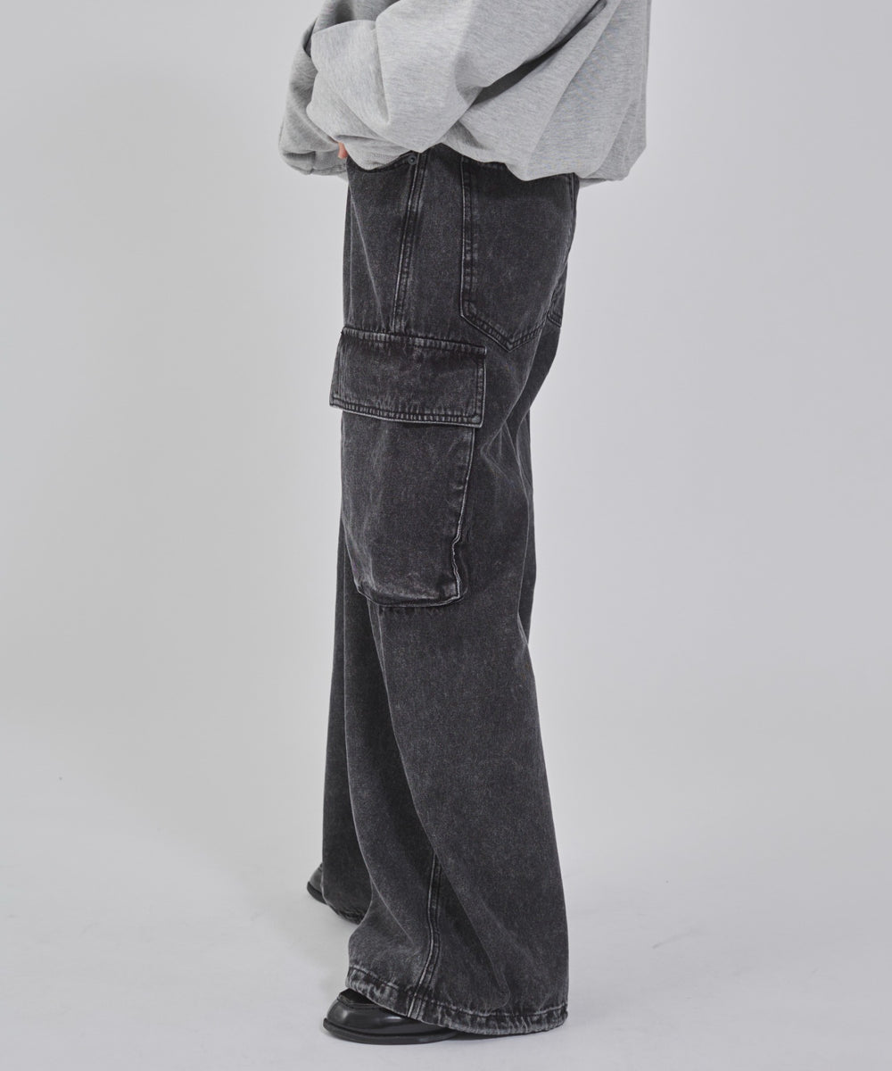 デニムブラックソノタ モデル：162cm M着用