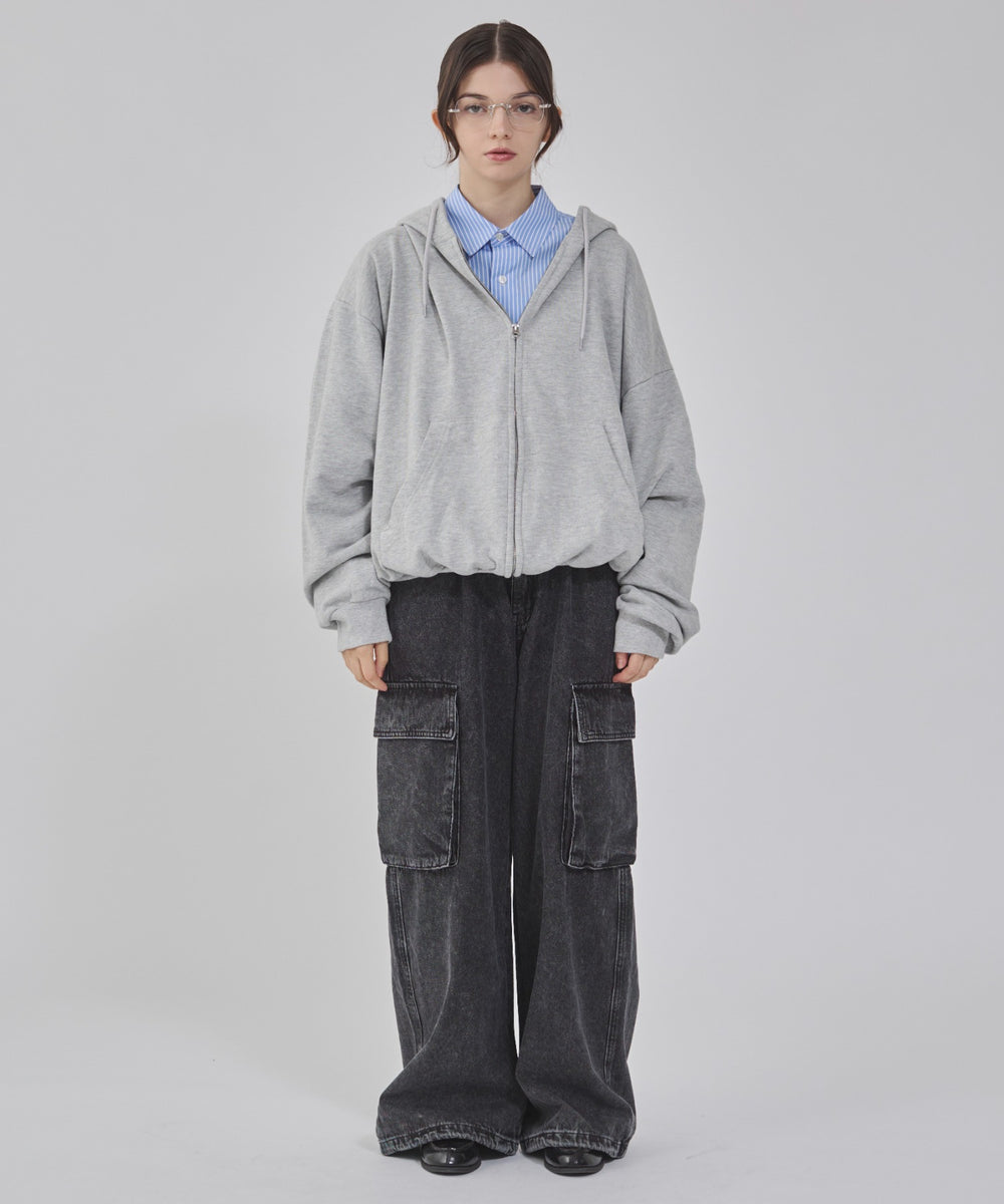 デニムブラックソノタ モデル：162cm M着用