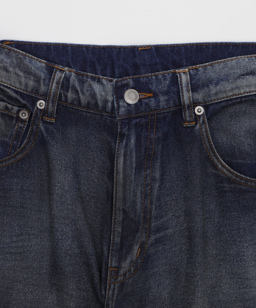 ローライズバギーフレアデニムカーゴパンツ