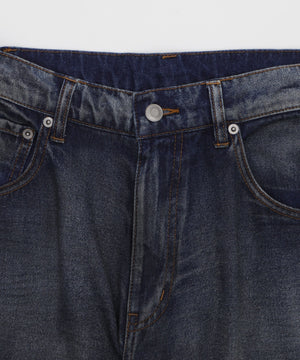 ローライズバギーフレアデニムカーゴパンツ