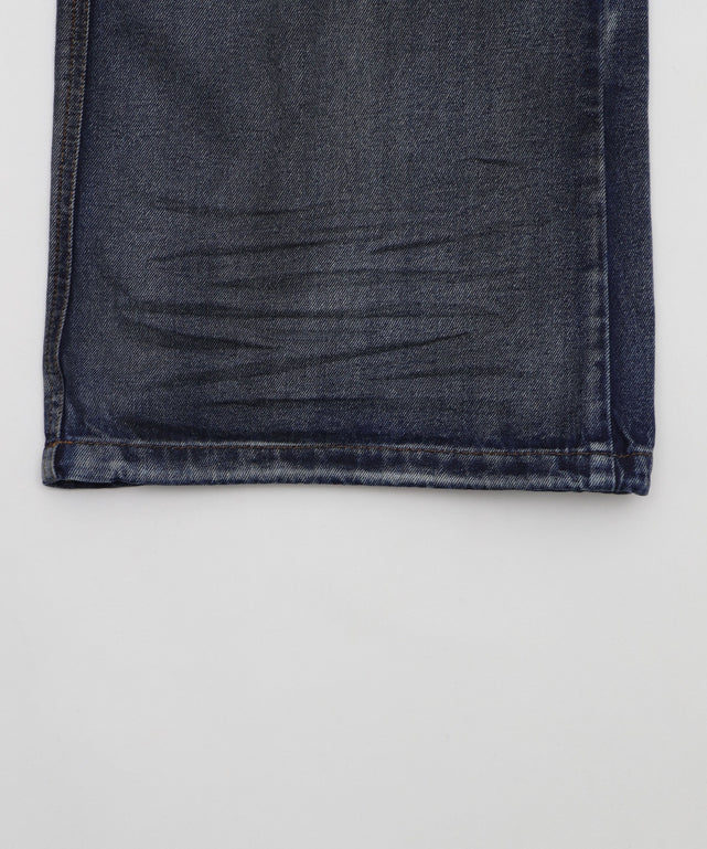 ローライズバギーフレアデニムカーゴパンツ