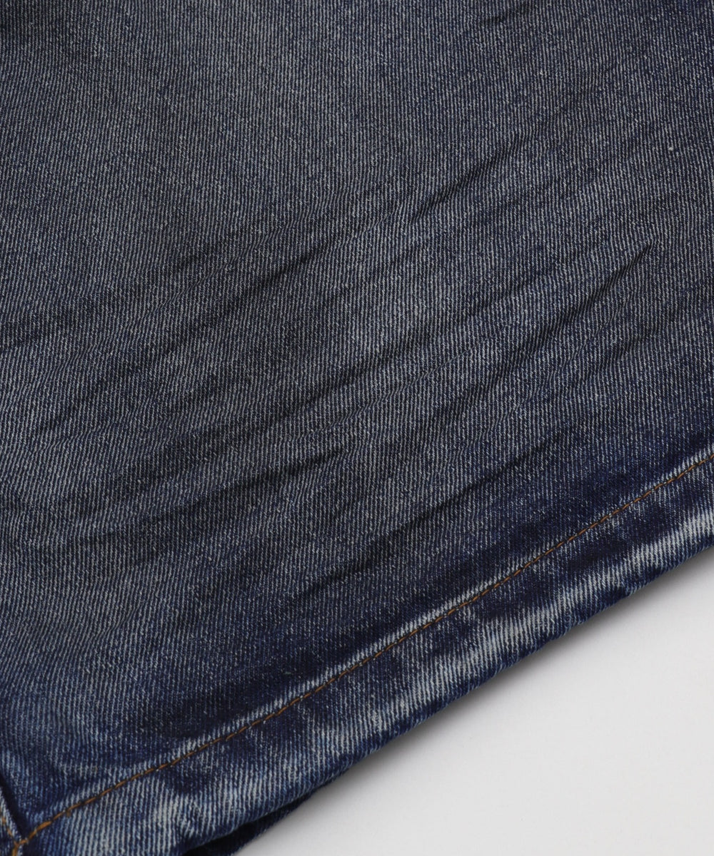 ローライズバギーフレアデニムカーゴパンツ