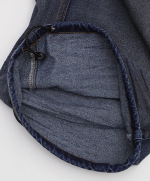 ローライズバギーフレアデニムカーゴパンツ