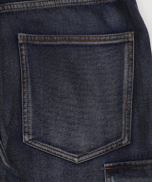 ローライズバギーフレアデニムカーゴパンツ