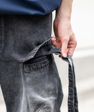 イージーマルチポケットデニムカーゴ