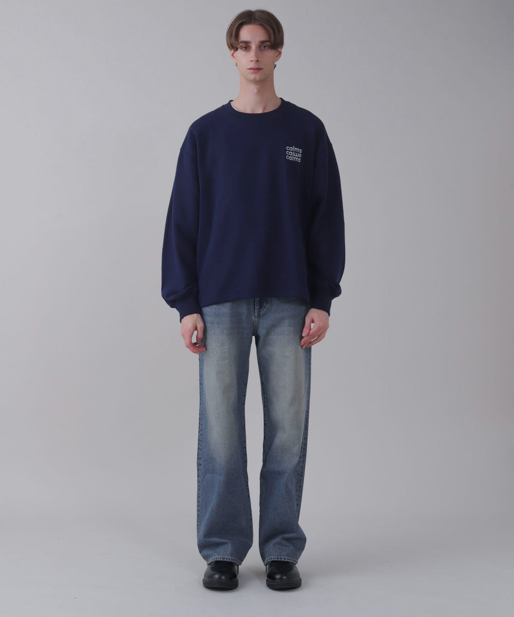 デニム中濃 モデル：178cm L着用