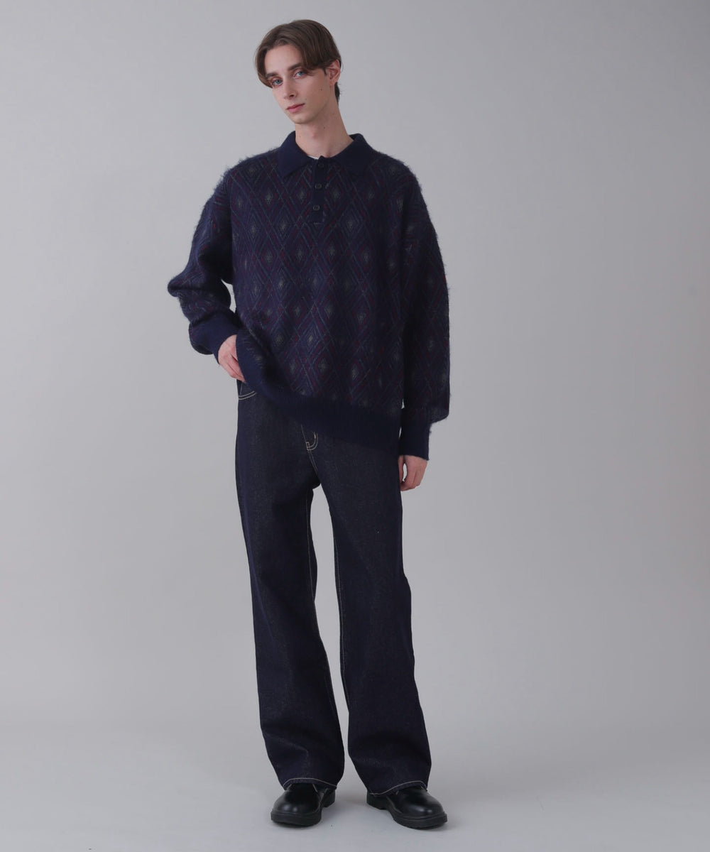 デニムインディゴ モデル：178cm L着用