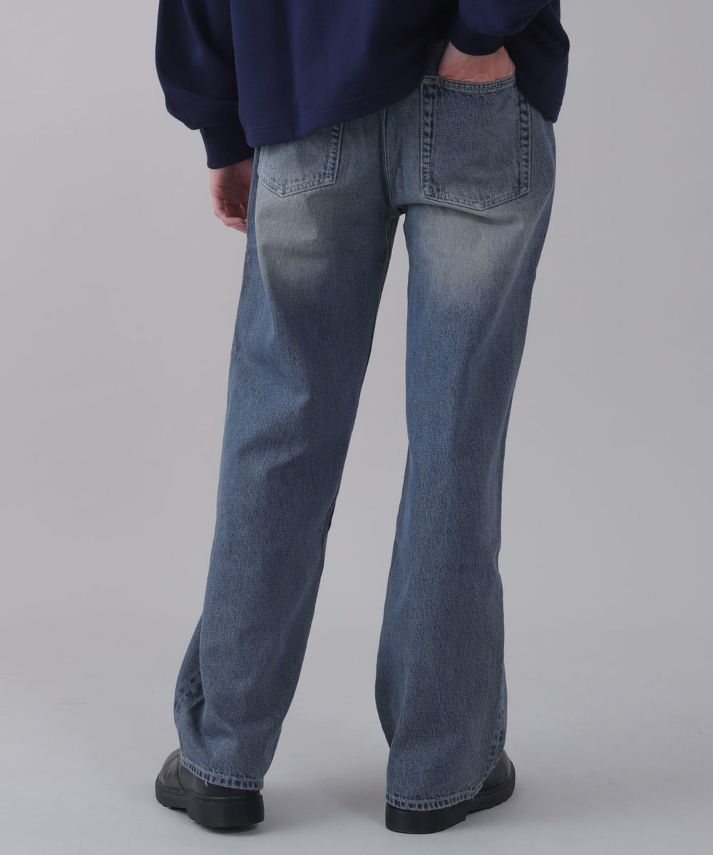 デニム中濃 モデル：178cm L着用