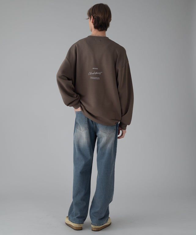 デニム中濃加工 モデル：178cm L着用