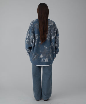 デニム中濃加工 モデル：162cm M着用