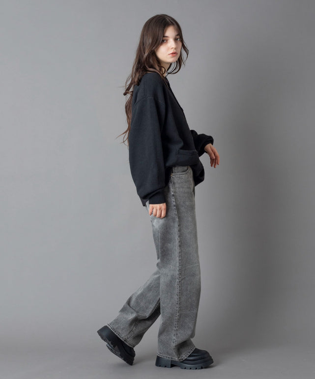 デニムブラックソノタ モデル：162cm M着用