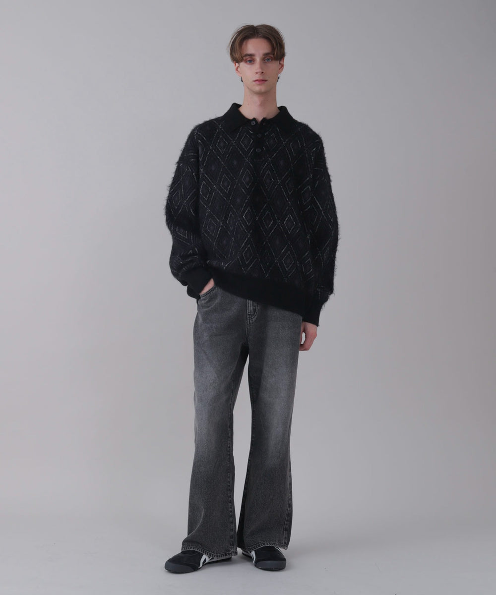 デニムブラックブラック モデル：178cm L着用