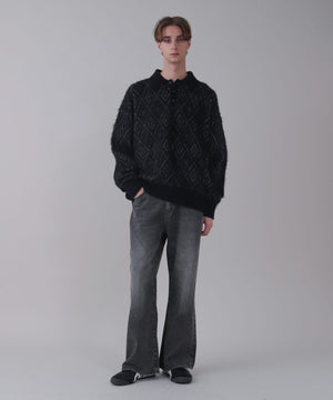 デニムブラックブラック モデル：178cm L着用