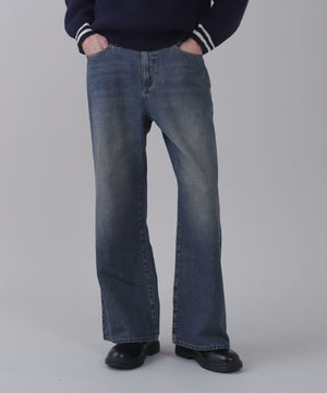 デニム中濃 モデル：178cm L着用