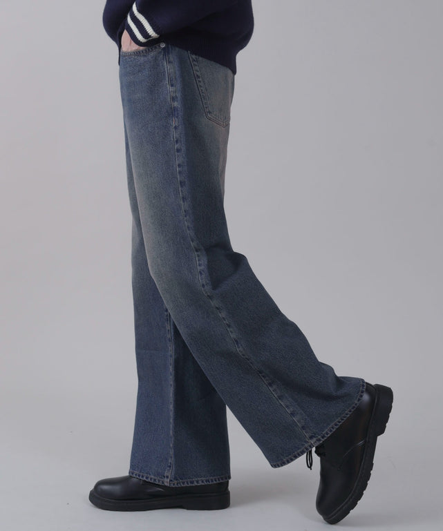 デニム中濃 モデル：178cm L着用